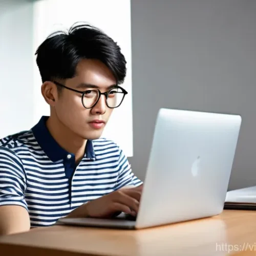 효율적인 코드 작성을 위한 기술 스택 - **A Focused Vietnamese Developer Utilizing the Pomodoro Technique:**
    A young Vietnamese male dev...