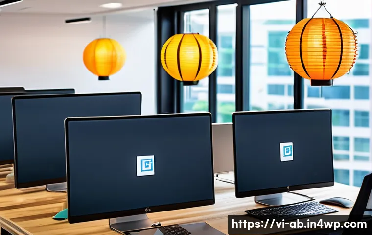 트렌드 기반 기술 스택 예시 - A modern software development office in Vietnam, featuring diverse Vietnamese developers collaborati...